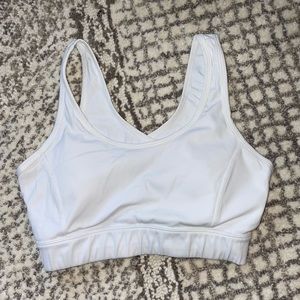 NVGTN White Sports Bra